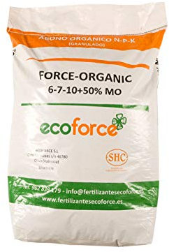 CULTIVERS Abono Plantas Pellets Concentrado Universal Ecológico Exterior 25 kg. Fertilizante Orgánico Microgranulado NPK (6-7-10) + 50% Materia orgánica y Microelementos. 100% Orgánico y Natural
