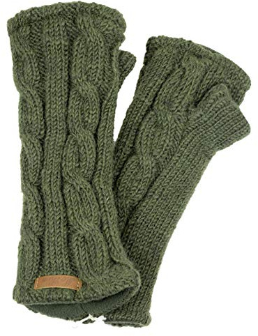 McRon Damen Gestrickte Pulswärmer Modell Emily