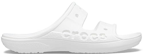 Crocs Unisex vuxen Baya Sandal Clog, Vitt, 12 UK