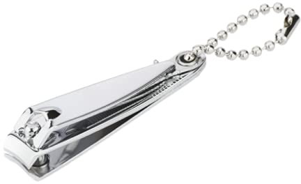 Saraoriginalshop Set di 2 Tagliaunghie in Acciaio Inox con Lima in due misure Tronchesino Unghie Inossidabile per Dita e Unghie dei Piedi ideale per manicure ed pedicure.