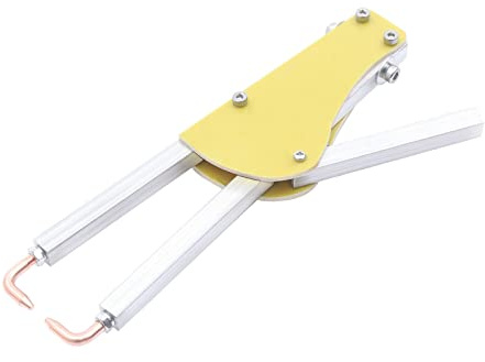 BJTDLLX Butt Welding Tongs, Professional Portable Spot Welder Machine Electric Welding Systems DIY 123mm for Welding Pen Sheet Metal Repair, Beginner Welder Use Welding Rod Equipment Tools Accessorie