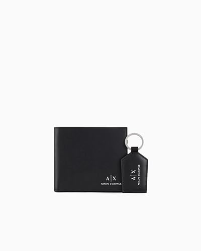 Armani Exchange Gift Set, Bifold, Metal Logo Plate