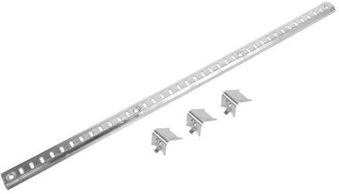 HOLIDYOYO Freezer Shelf Clamp Stainless Steel Shelf Brackets Heavy Duty Fridge Support Clamp for Storage