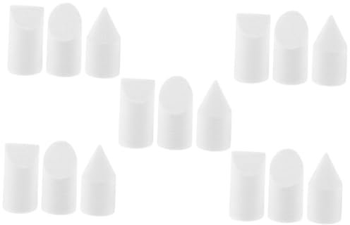TEHAUX 15piezas Cabezas De Esponja Para Dibujo y Esbozo Herramientas De Difuminado y Borrado Para Artistas Accesorios De Arte Para Principiantes y Profesionales