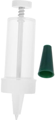 KITANDOVE Garden Planter Hand Seeder Mini Dispenser for Vegetables Spreaders for Lawns