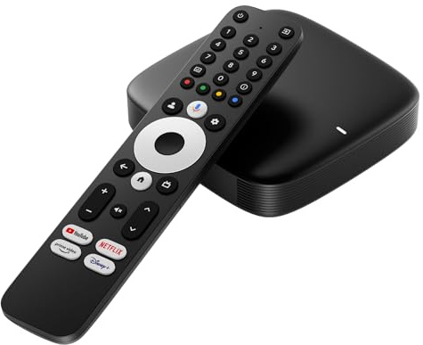 Infomir MAG555 Streaming Media Player Google TV™ - 4K Ultra HD, HDR, Dual-Band Wi-Fi, HDMI 2.1 & AV Output
