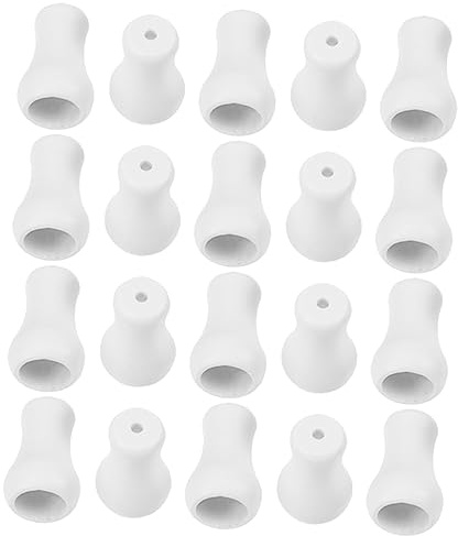 Cabilock 20pièces Tirettes De Cordon pour Stores Et Abat-Jours Blancs De Rechange Plastique pour Stores De Fenêtre Facile à Installer Utiliser