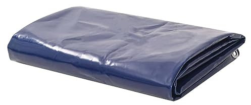 Xichuzi Abdeckplane 650 g/m² 1,5 x 10 m Blau, Gewebeplane, Plane Wasserdicht, Abdeckfolie, Bauplane, Tarpaulin, Allzweckplane, Gartenplane, Zeltplanen - 144902