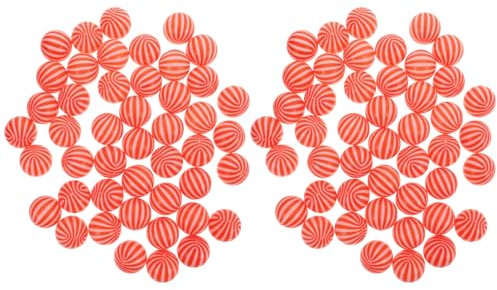 CIYODO 100 Stück Bunte Plastikbälle für Sichere Spielbälle für Pools und Spielhäuser Interaktive Farbenfrohe Spielzeugbälle ohne Scharfe Kanten