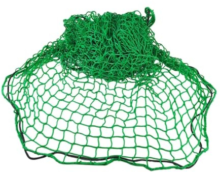 Coche Maletero Cubierta Carga Red De Carga De 2,2 X 3 M para Cargas Grandes Organizador Equipaje Viaje para Coche Remolque Camioneta Maletero SUV Portaequipajes Color Verde