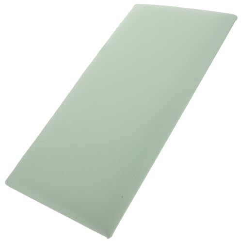Homoyoyo Cuscino da Parete Antiurto per Bambini in Pvc Colore Verde Chiaro, Imbottitura Morbida e Confortevole, Decorazione Elegante per Camere da Letto e Stanze Tatami