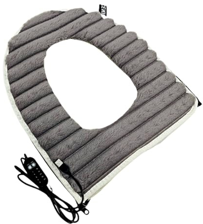 Riscaldatore Sedile WC - Cuscinetto riscaldante 44x37 cm, Riscaldatori Sedile Wc, Copertura Della Temperatura Regolabile, Tappetino USB | Del Bagno
