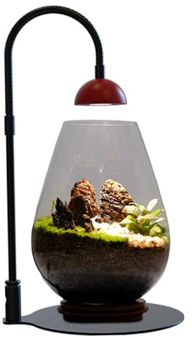 Lawnrden Luces para Plantas para Cultivo en Interiores, Luces de Cultivo para Plantas de Interior Lámparas de de de Altura Ajustable Luz de Espectro Flexible Configuración de Temporizador 3/6/