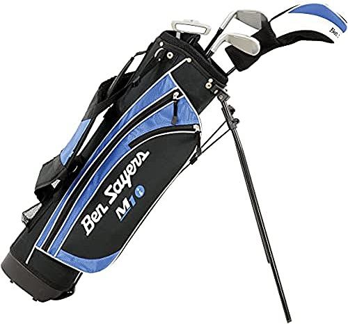 Ben Sayers Right-Handed M1i Junior Package Set with Stand Bag - Blue - 9-11 years