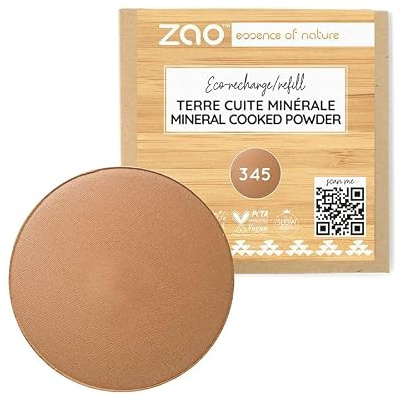 Zao Recharge Poudre Minérale Cuivré Rouge 345 *