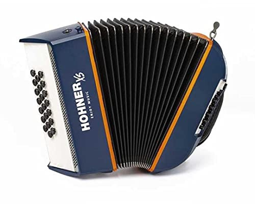 Hohner XS Child - Acordeón infantil con botones (+ funda)