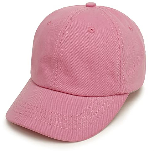 Bakicey Baby barn baseballkeps keps hiphop barn basebollkeps pojkar flickor mössa tecknat tryck hatt solskärm platt hatt basebollkeps, ROSA, 50-54