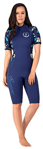 Seavenger Explorer 3mm Neoprene Shorty Wetsuit (Orchid, Women's 7)