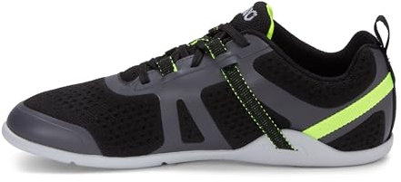 Xero Shoes Herren Prio Neo Freizeitsneaker — Sportlich, Leicht, Leistungsfähige Crosstrainer-Schuhe für Herren — Asphalt/Schwarz, Größe 43 EU