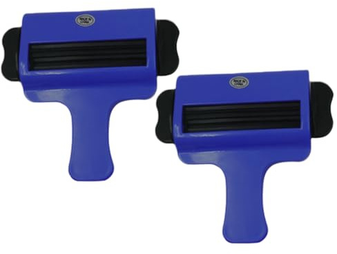 NIYANGLE Color 6 Piezas Extrusor Maquina De Laminación Exprimidor De Pasta De Rodante Pintura De Tinte Tubo De Pigmento Tapa De Pasta De Crema El Plastico Tubo De Pasta De Pasta