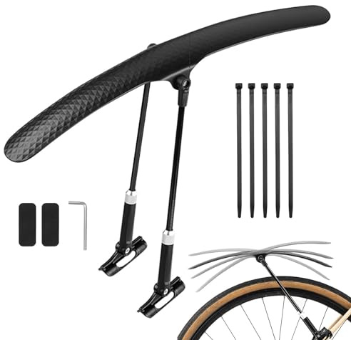 Fulenyi Fahrradschutzblech Fahrrad Schutzbleche Vorne/hinten Fahrrad Schutzblech Set Fahrrad Hinterrad Schutzblech Fahrrad Hinterradschutz Für Fahrrad MTB