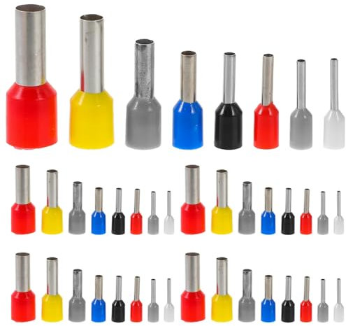 iplusmile 1200pcs Insulated Terminals Wire Crimp Connectors for Car Amplifier Power Wire Connectors Electrical