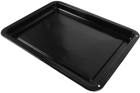BESPORTBLE Teglia Smaltata Rettangolare Grande Per Arrosti e Biscotti, Resistente Alte Temperature, Multifunzione Per Cucina e Grigliate All’aperto, Vassoio Forno Riutilizzabile Per Feste e Riunioni
