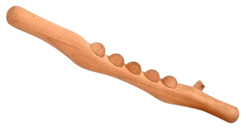 Healvian Masaje De Madera Para Espalda Herramienta De Masaje Portátil Para Pies Masajeador De Puntos De Acupuntura Para Relajación Muscular Casa