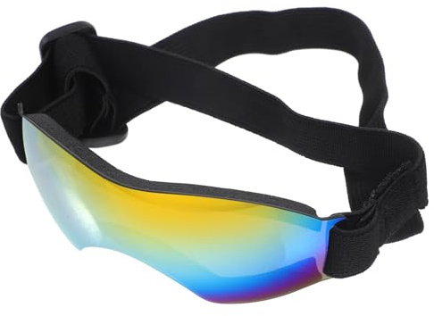 UPKOCH Hundesonnenbrille für Kleine Rassen Winddicht und Staubdicht Augen Ihres Haustieres vor Elementen zu Schützen für Partyfotos Geschenk für Tierliebhaber