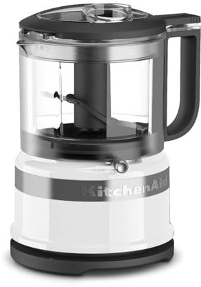 KitchenAid Chopper KFC3516WH 3.5-Cup Mini Food Processor-White, Plastic