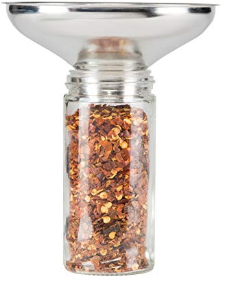 Allspice Stainless Steel Spice Funnel - 2.54 cm Bottom