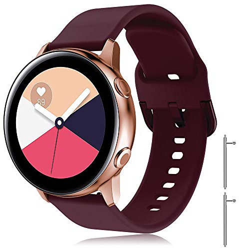 TOPsic Galaxy Watch Active 40mm Armband, 20mm Universal Ersatzarmband für Galaxy Watch Active 2/Galaxy Watch 7/Galaxy Watch 5 Pro/Galaxy Watch 6/Galaxy Watch 6 Classic/Galaxy Watch 4/Watch 4 Classic