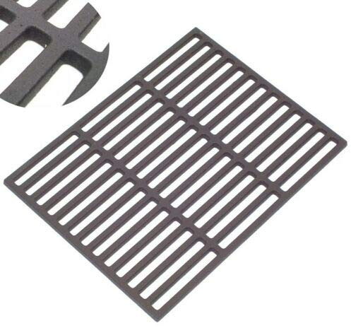 D&L Guss Grillrost emailliert 38x29 eckig Grill Gussrost 56516 Gusseisen Gußeisen
