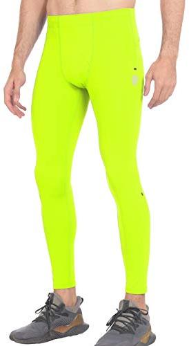 PIQIDIG Yoga Pants for Men Workout Leggings - Sports Baselayer Running Workout Tights