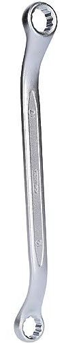 KS Tools 517.0874 Doppel-Ringschlüssel, leicht gekröpft, 12x13mm