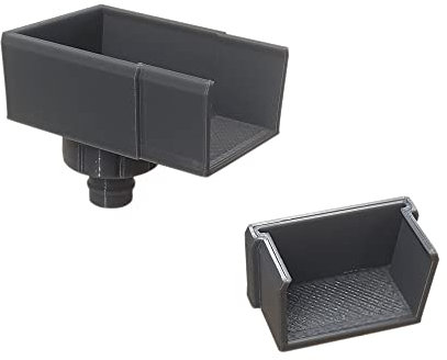 Greenhouse gutter Outlet & Blank end set