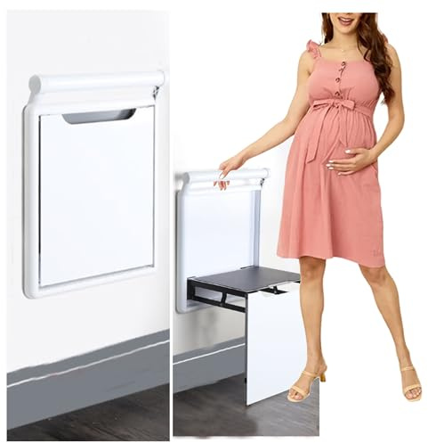 Wall Mounted Chair Shoes Shower Seat:Folding,Holder 500 LB