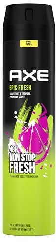 Axe Bodyspray Epic Fresh Deo ohne Aluminium sorgt 48 Stunden lang für effektiven Schutz vor Körpergeruch 250ml