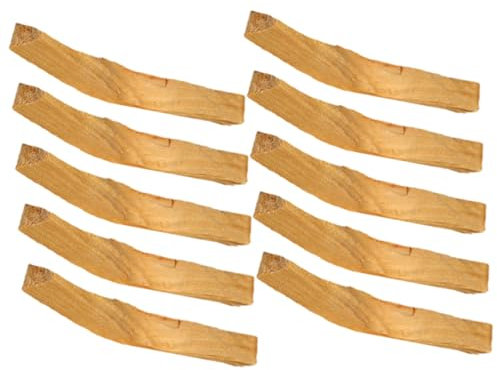 GARVALON 10 Stück Natürliche Räucherstäbchen Aus Holz Heilige Duftstäbchen Für Meditation Yoga Gebete Reinigend Für Schlafzimmer Wohnzimmer Sauna
