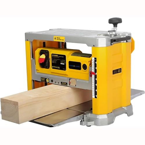 ZHJOPP Raboteuse d'établi,Raboteuse à Bois électrique 12 '',Raboteuse à Bois multifonctionnelle 2000W Raboteuse à épaisseur de Bois Robuste,H6-160mm Electric