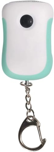 Mini Linterna Portátil Manual, Llavero para El Hogar con Luz LED, Linterna De Emergencia con Dinamo para Exteriores, Linterna De Manivela para Estudiantes(Green Color,1pcs)