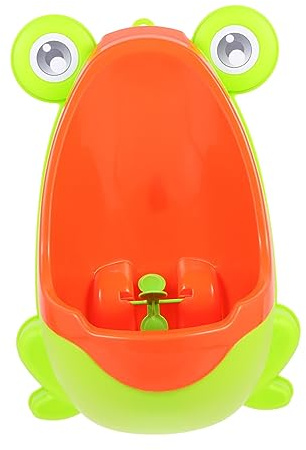 LOLIPPYY Leichtes Kunststoff Steh Töpfchen für Jungen mit Lustigem Pinwheel Cartoon Design zum Töpfchentraining von Kleinkindern