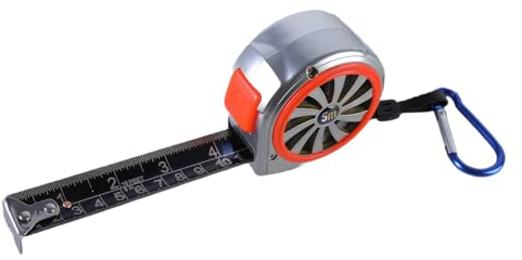 Locking Steel Tape Measure Measuring Tape With Clear Scale Reading For Accurate Measurements & Easy 1 Handed Use Furniture Making Tape