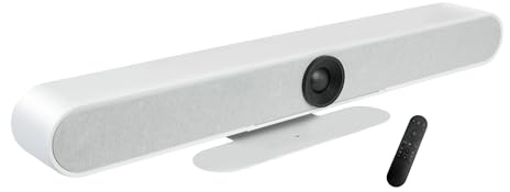 4K USB Video Conference System, 120°Wide Angle Camera, 6x Noise-reducing Mics, 2x 10W Hi-fi Speaker for Small & Medium Conference Rooms, Auto Framing & Tracking for PC Meetings, Microsoft Teams & Zoom