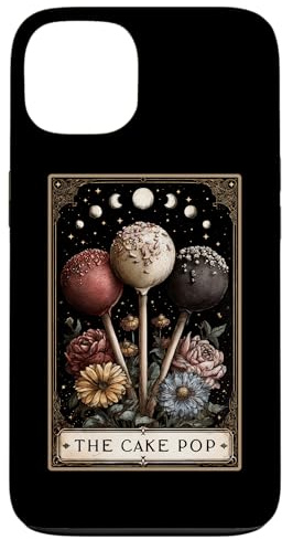 The Cake Pop Cake Pops Carte de Tarot Motif Lune sorcière Coque pour iPhone 13