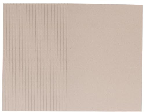 UKCOCO 20pcs A4 2.5mm Grey Bookbinding Board Thick Chipboard Sheets for Scrapbooking Craft Paper Greeting Card Making and Book Covering Supplies