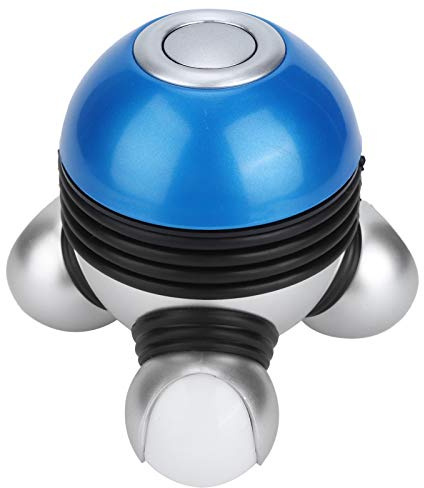 Portable Body Massager Mini Handheld Vibrating Body Massager Low Noise with LED Light for Head, Neck, Legs, Pain(2#)
