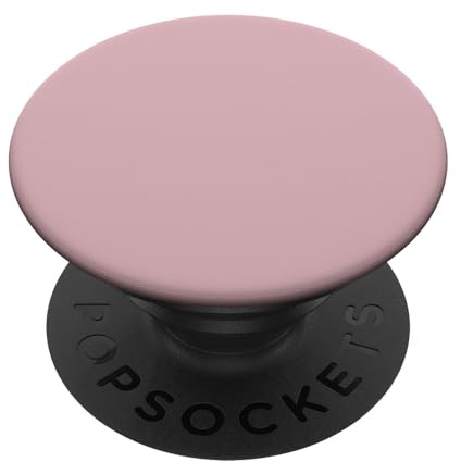 PopSocket PopGrip:Simple Chic Solid Pale Rose Color - Pastel Blush Pink Swappable Grip for Phones & Tablets