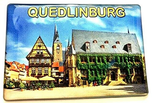 Quedlinburg,Harz, Deutschland,Souvenir-Kühlschrankmagnet Fridge Magnet 0604211