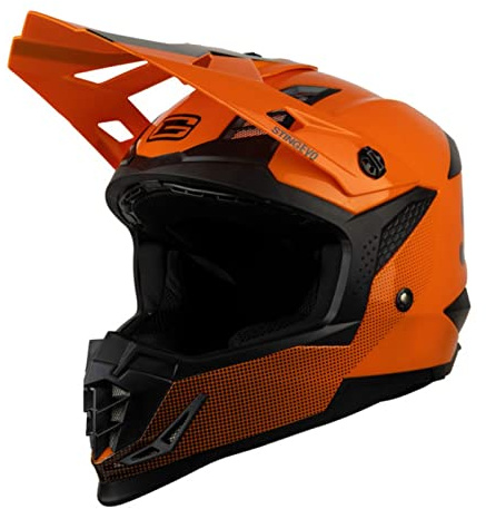 G-Mac Sting Evo Full Face Off Road MX Enduro Motorbike ACU Approved Helmet